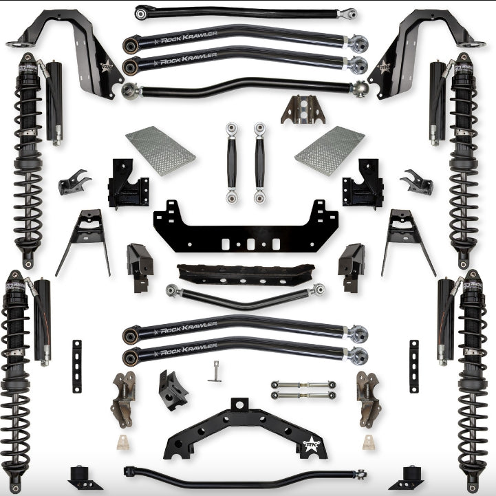 Jeep JLU (4DR) 3.5" X - Factor X2 "No-Limits" Diesel Long-Arm System (RUBICON)