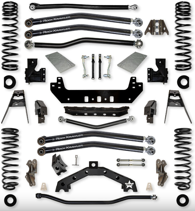 Jeep JLU (4DR) 3.5" X - Factor X2 Long-Arm System