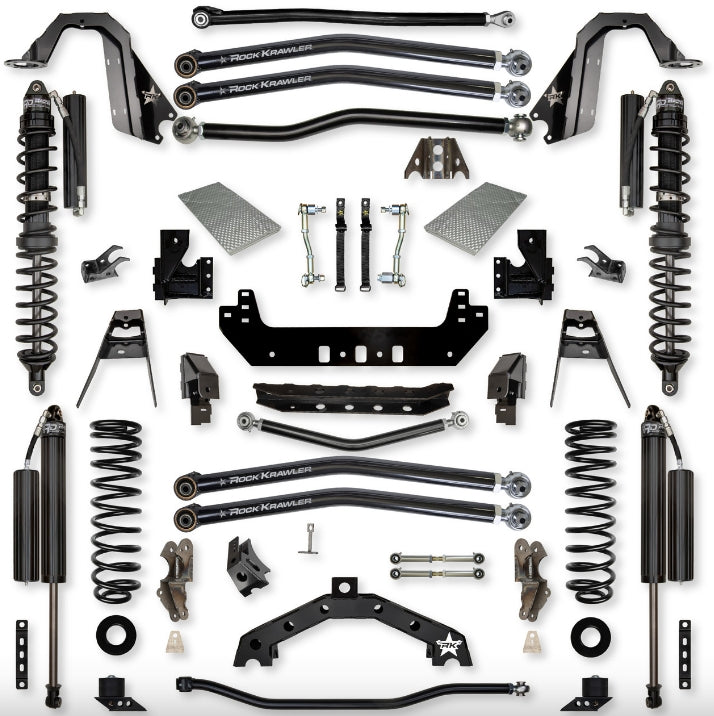Jeep JLU (4DR) 3.5" X - Factor X2 Long-Arm System