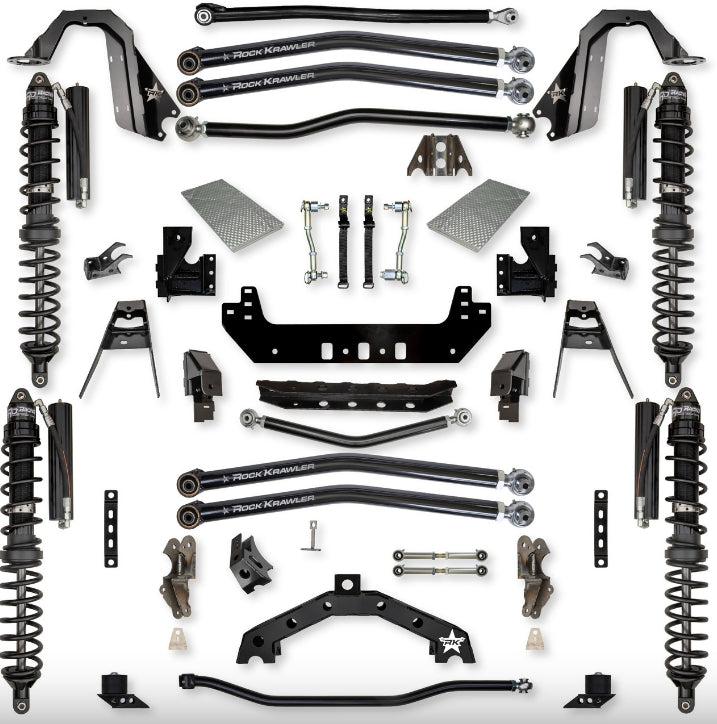 Jeep JLU (4DR) 3.5" X - Factor X2 Long-Arm System