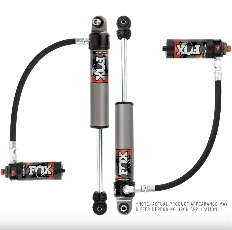 Fox Performance Elite Series 2.5 Reservoir Front Shocks - 2.5-4in Lift - JK