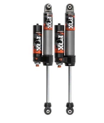 Fox Elite Series 2.5 Reservoir Shocks Rear 4.5-6in Lift, Pair - JL