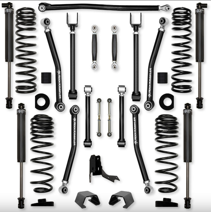 Jeep JT Gladiator 3.0" Adventure - X "No-Limits" Mid-Arm System (RUBICON)