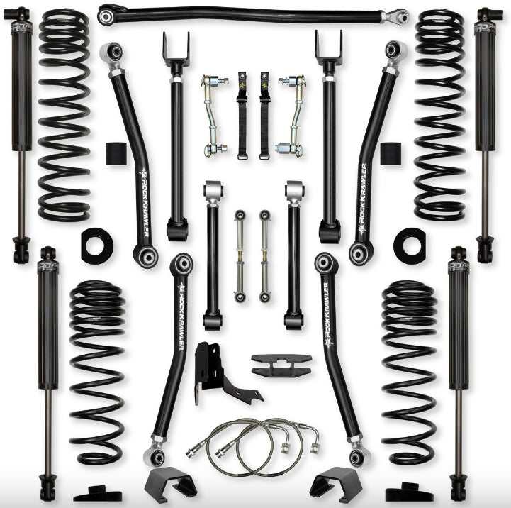 Jeep JT Gladiator 4.5" Adventure - X Diesel Mid-Arm System