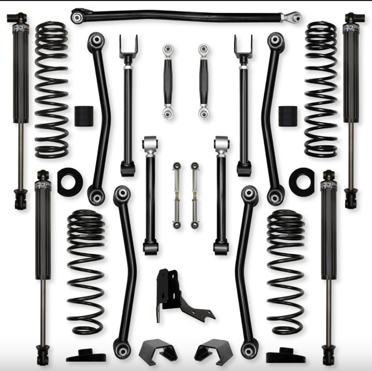 Jeep JT Gladiator 3.0" Ultimate Adventure "No-Limits" Mid-Arm System (RUBICON)