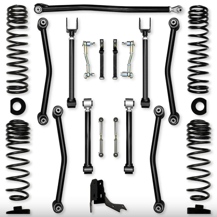 Jeep JT Gladiator 3.0" Ultimate Adventure Mid-Arm System