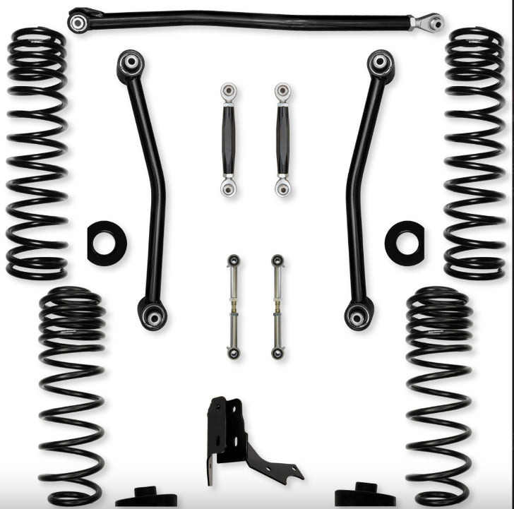 Jeep JT Gladiator 3.0" Diesel Adventure "No-Limits" Mid-Arm System (RUBICON)