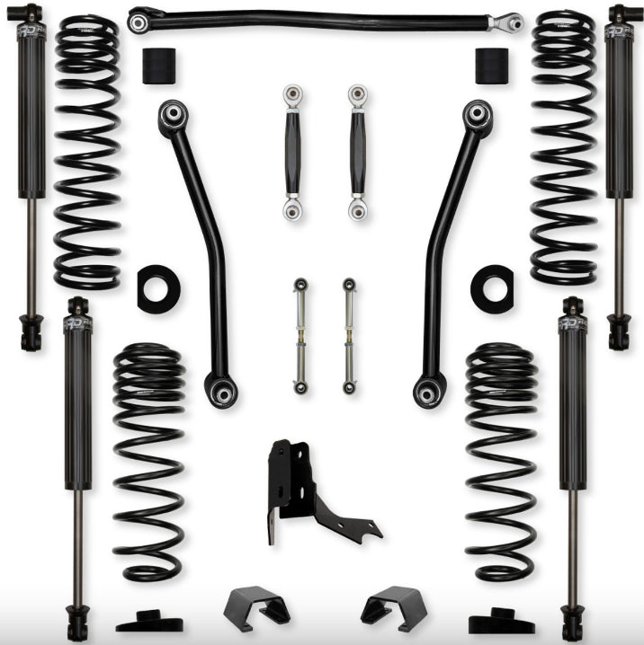 Jeep JT Gladiator 3.0" Diesel Adventure "No-Limits" Mid-Arm System (RUBICON)