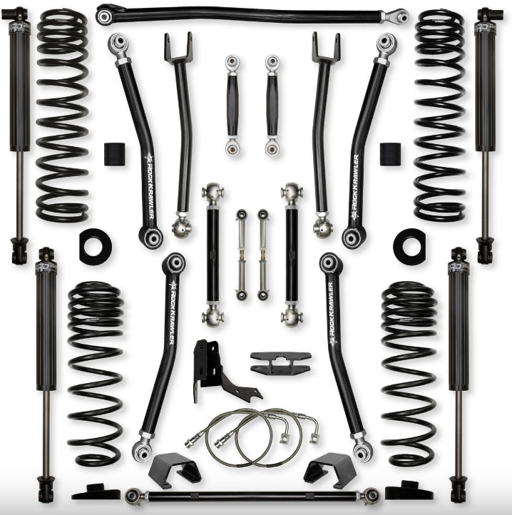 Jeep JT Gladiator 4.5" X-Factor "No Limits" Diesel Mid-Arm System (RUBICON)