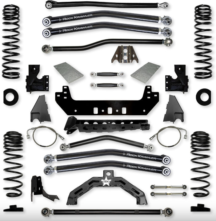 Jeep JT Gladiator 4.5" X-Factor X2 "No-Limits" Long-Arm System (RUBICON)