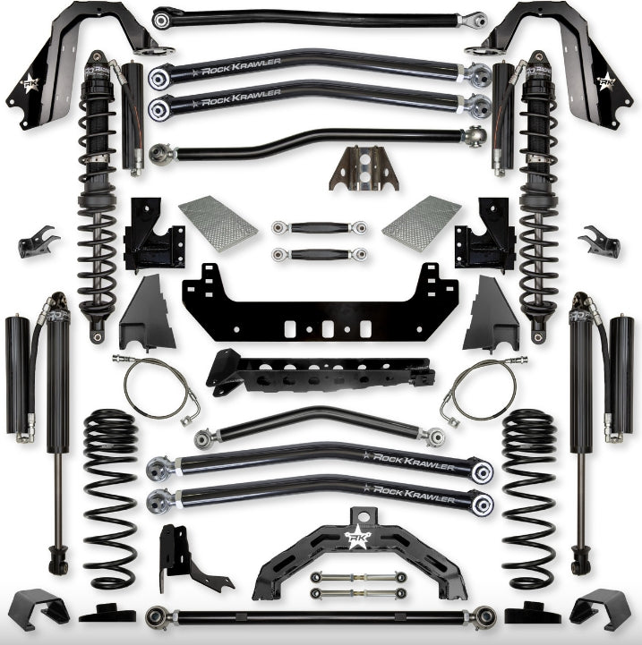 Jeep JT Gladiator 4.5" X-Factor X2 "No-Limits" Long-Arm System (RUBICON)