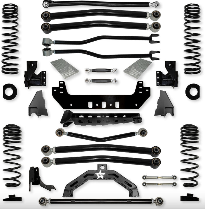 Jeep JT Gladiator 3.0" Adventure X2 "No-Limits" Diesel Long-Arm System (RUBICON)