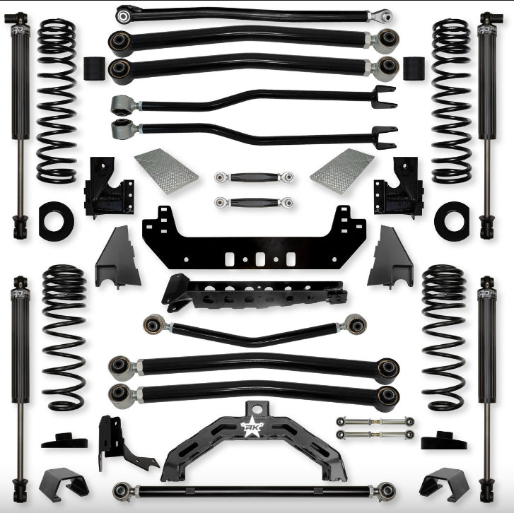 Jeep JT Gladiator 3.0" Adventure X2 "No-Limits" Diesel Long-Arm System (RUBICON)