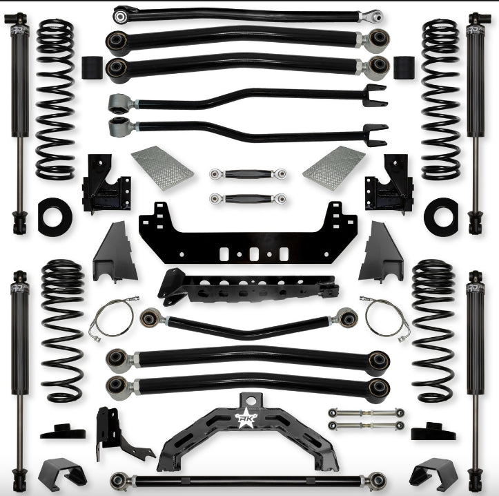 Jeep JT Gladiator 4.5" Adventure X2 "No-Limits" Long-Arm System (RUBICON)