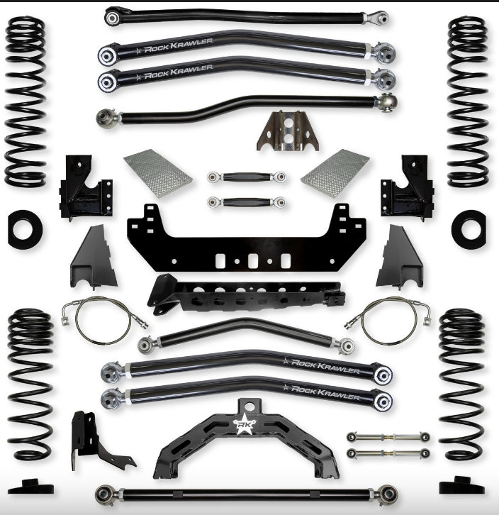 Jeep JT GladIator 4.5" Diesel X-Factor X2 "No-Limits" Long-Arm System (RUBICON)