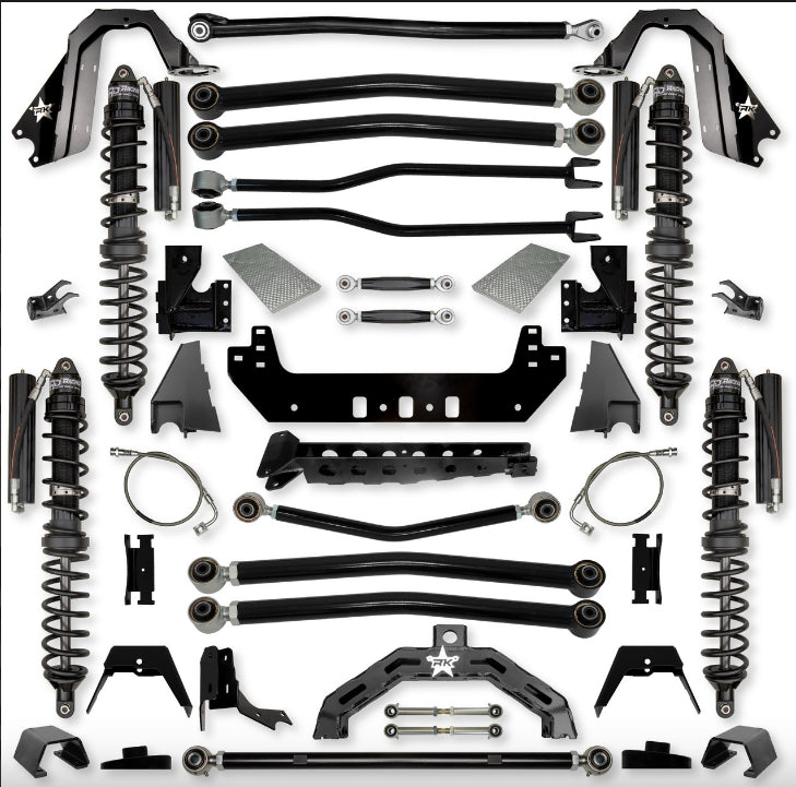 Jeep JT Gladiator 4.5" Adventure X2 "No-Limits" Diesel Long-Arm System (RUBICON)