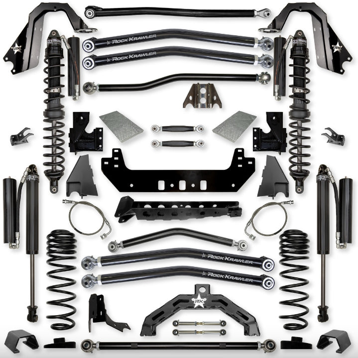 Jeep JT GladIator 4.5" Diesel X-Factor X2 "No-Limits" Long-Arm System (RUBICON)