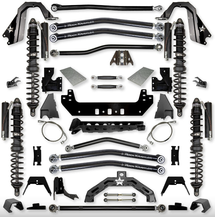 Jeep JT GladIator 4.5" Diesel X-Factor X2 "No-Limits" Long-Arm System (RUBICON)