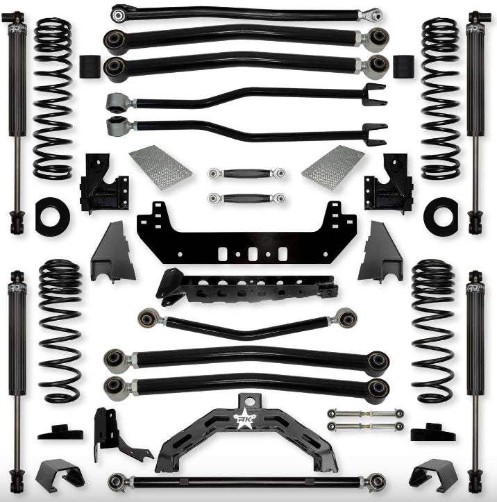 Jeep JT Gladiator 3.0" Adventure X2 "No-Limits" Long-Arm System (RUBICON)