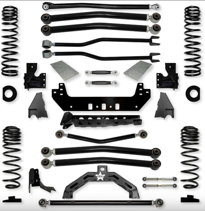 Jeep JT Gladiator 3.0" Adventure X2 "No-Limits" Long-Arm System (RUBICON)