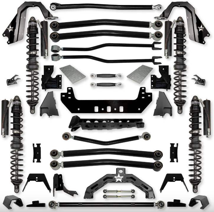 Jeep JT Gladiator 3.0" Adventure X2 "No-Limits" Long-Arm System (RUBICON)