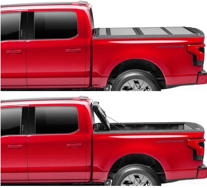 BAK BAKFlip MX4 Hard Folding Truck Bed Tonneau Cover | 448440 | Fits 2022-2024 Toyota Tundra 5' 7" Bed (66.7")