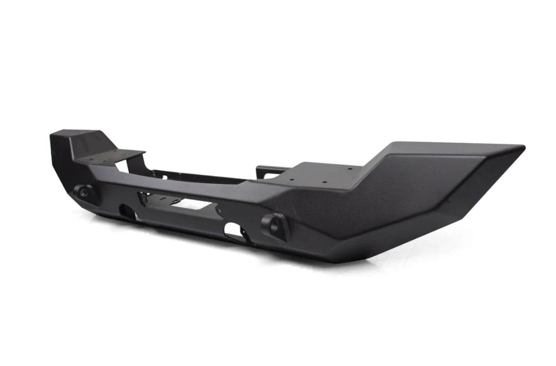 Crawltek Pyro Full-Width Front Bumper - Black - JK