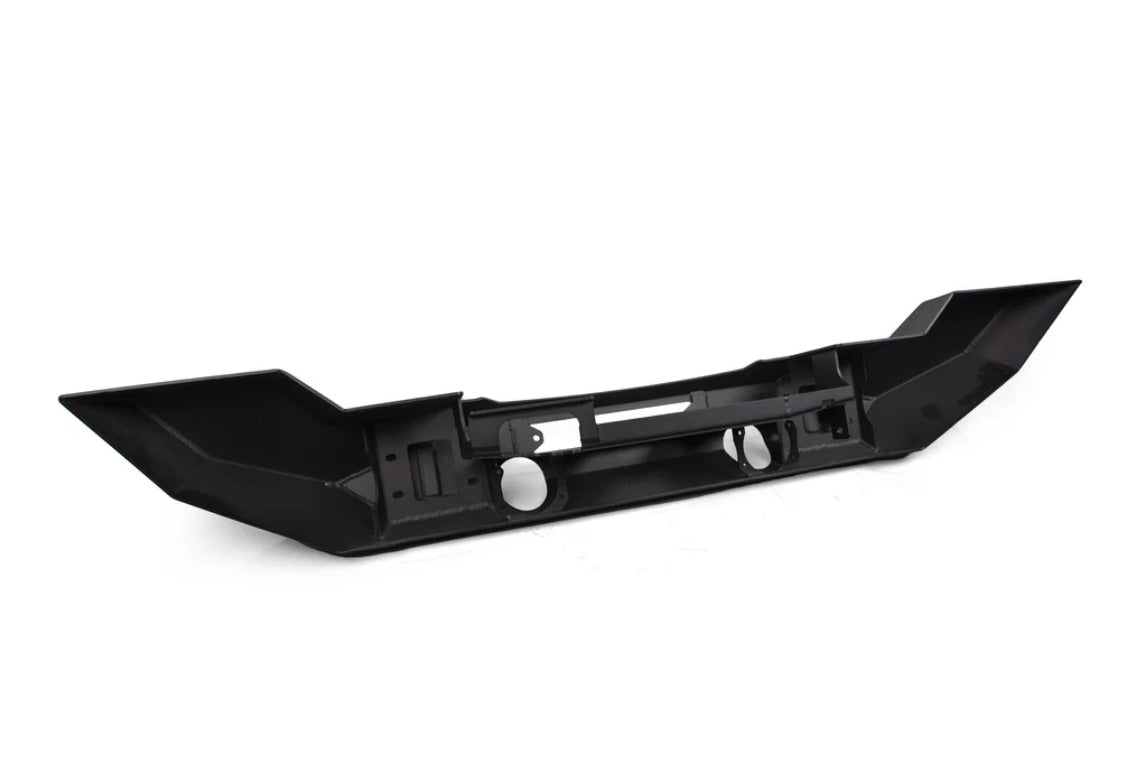 Crawltek Pyro Full-Width Front Bumper - Black - JK