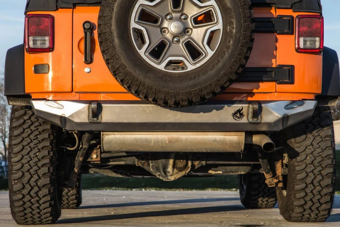 Crawltek Inferno Rear Bumper - JK - Black