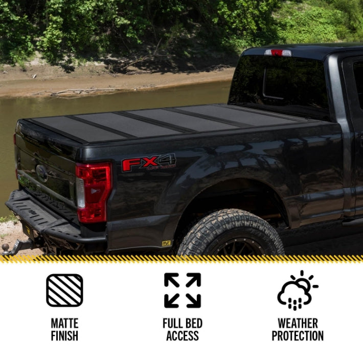 BAK BAKFlip MX4 Hard Folding Truck Bed Tonneau Cover | 448329 | Fits 2015-2020 Ford F-150 5' 7" Bed (67.1")