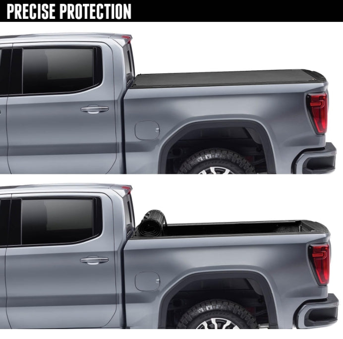 BAK Revolver X4s Hard Rolling Truck Bed Tonneau Cover | 80135 | Fits 2019-2024 Chevy/GMC Silverado/Sierra Carbon Pro Bed) 5' 9" Bed (68")