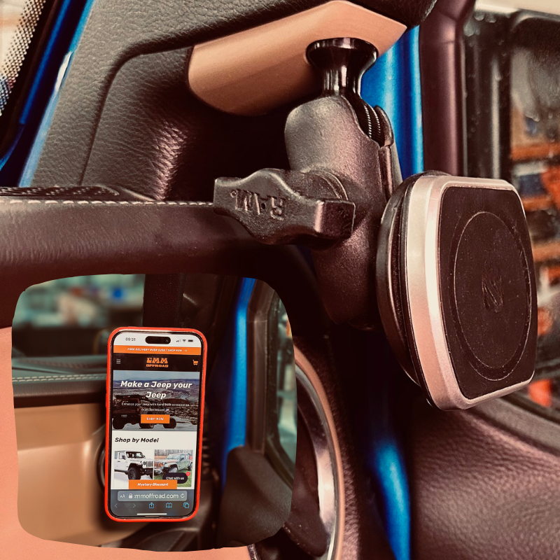 **2024** Gladiator / JT A-Pillar Ball Mount Solution (2024 - Current)