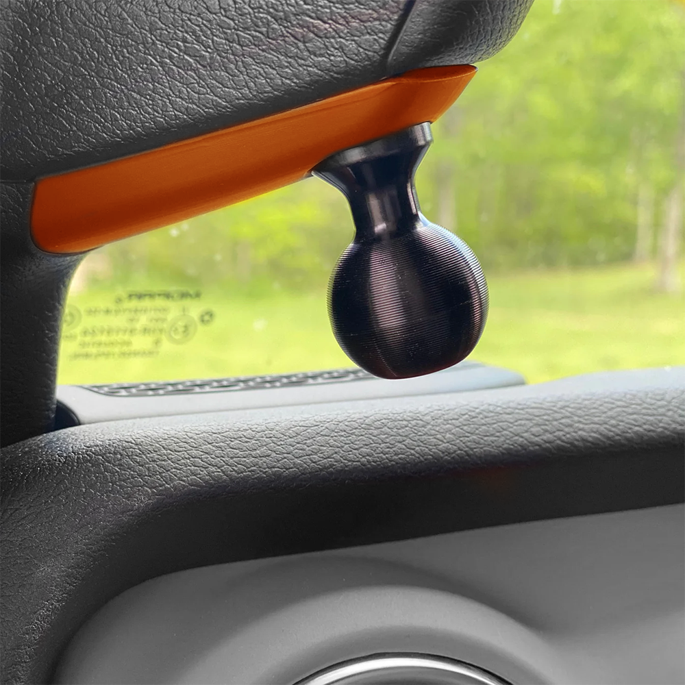 Jeep JL/JLU A-Pillar Ball Mount Solution