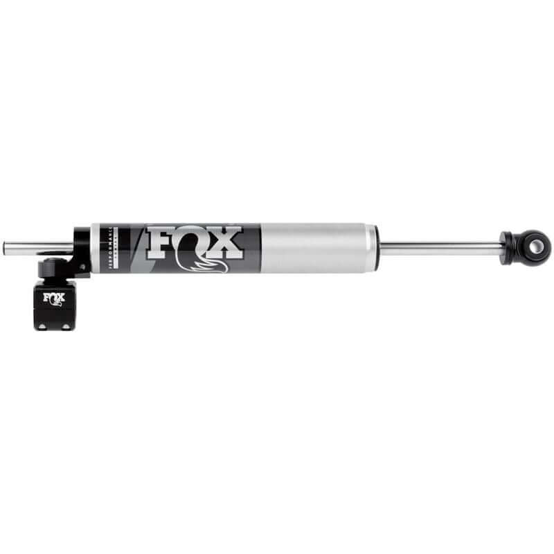 Fox 2.0 TS Steering Stabilizer, Stock & 1 3/8in Tie Rod Clamp - JK