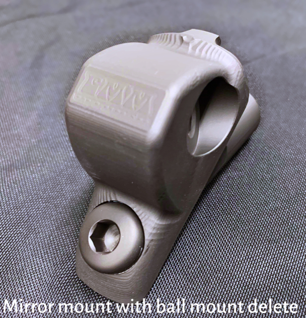 ***2024** JL/JLU A-Pillar Side Mirror with Base Mount, Driver OR Passenger Side
