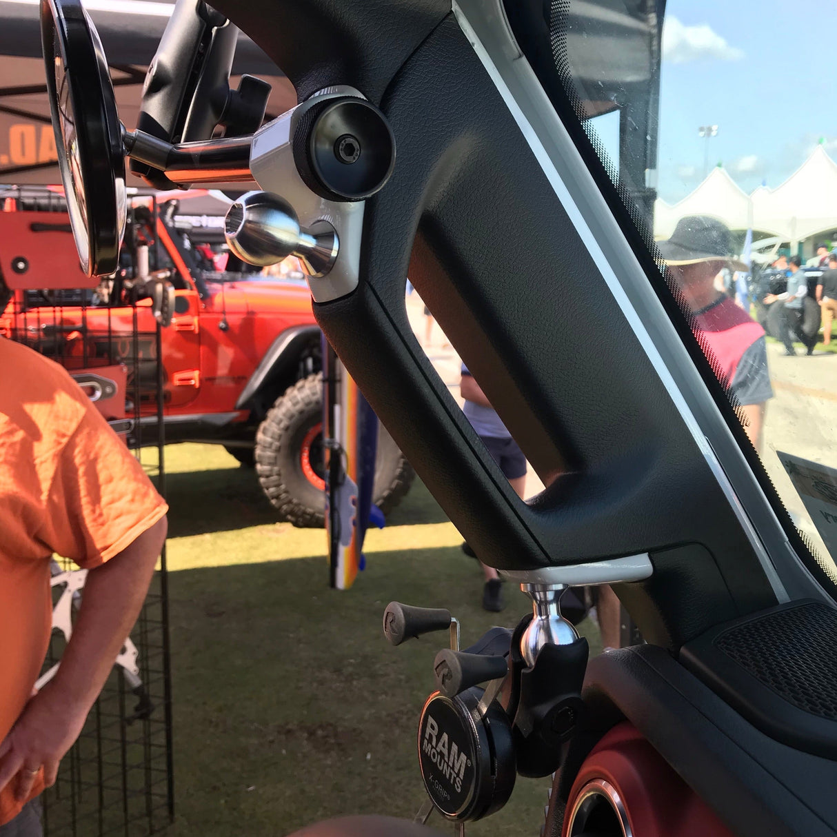 Jeep Gladiator JT A-Pillar Side Mirror with Base Mount Driver OR Passenger