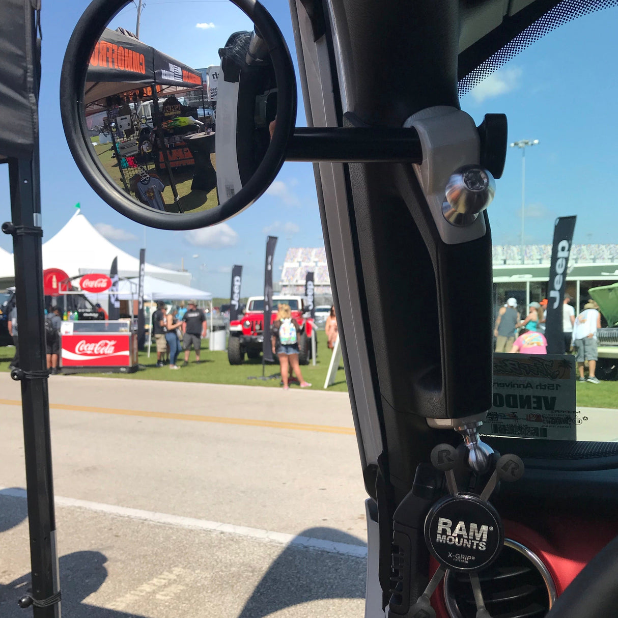 Jeep Gladiator JT A-Pillar Side Mirror with Base Mount Driver OR Passenger