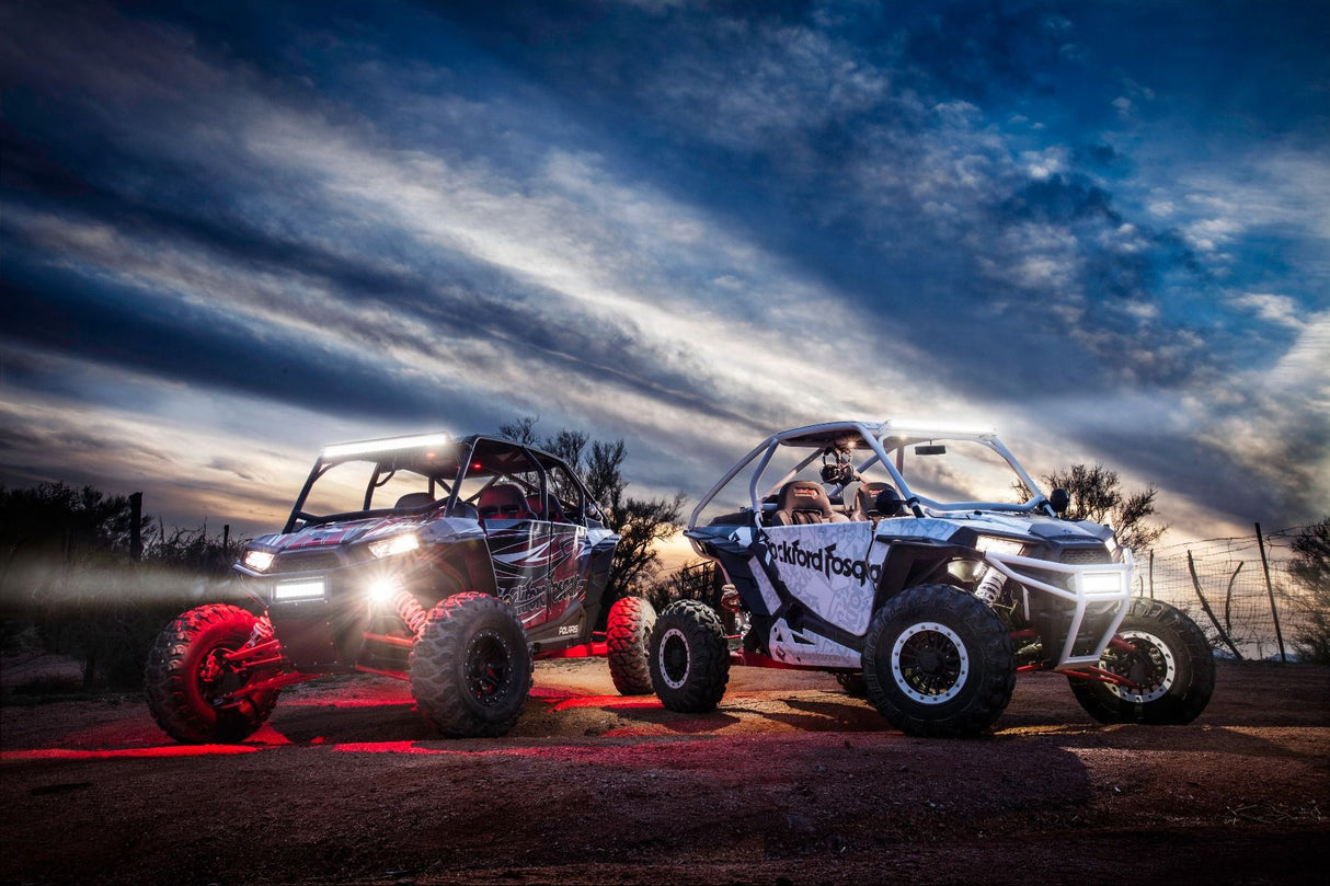 Rigid Rock Light Kit RED (6)