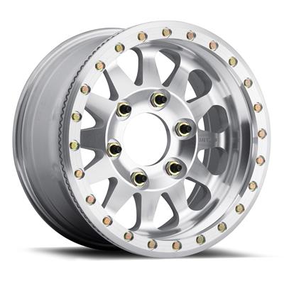 Method Race Wheels 101 Series Beadlock Wheel 17x9 6x5.5 12mm Offset Raw Machined - Bronco 2021+