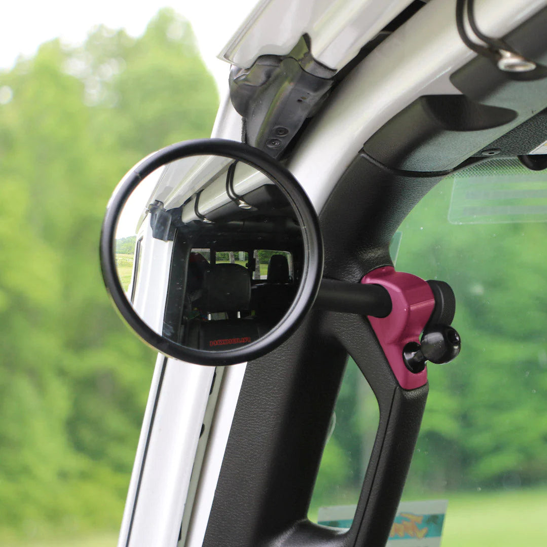 **2024** Gladiator / JT A-Pillar Side Jeep Mirrors with Base Mount Driver AND Passenger