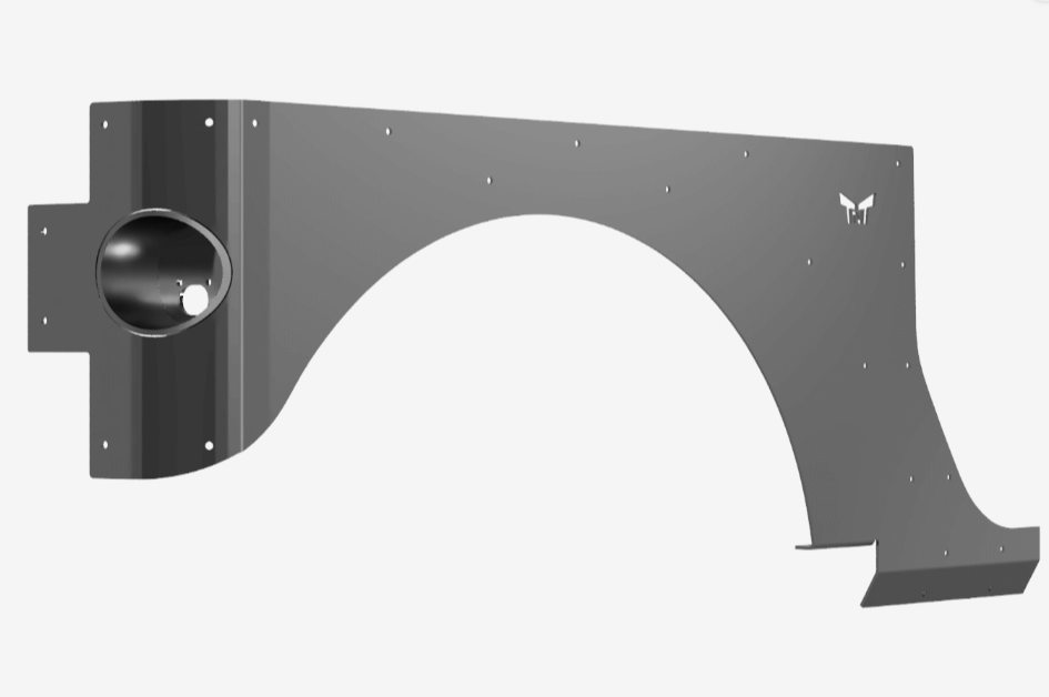 TNT Customs 6 Inch Stretch (Guardian) Corners for 2-Door Jeep Wrangler JK