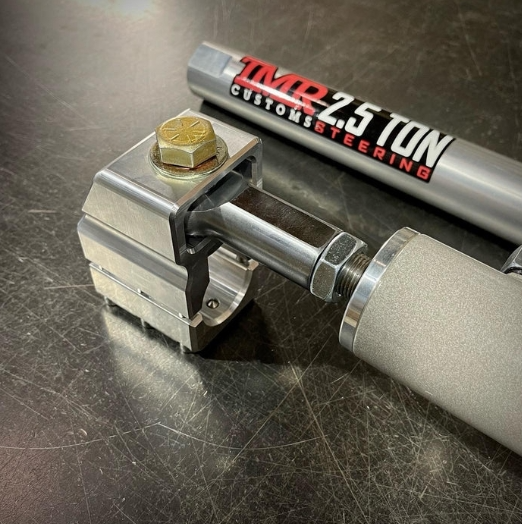 TMR Customs Double Shear Tie Rod Clamp - Hydraulic Assist