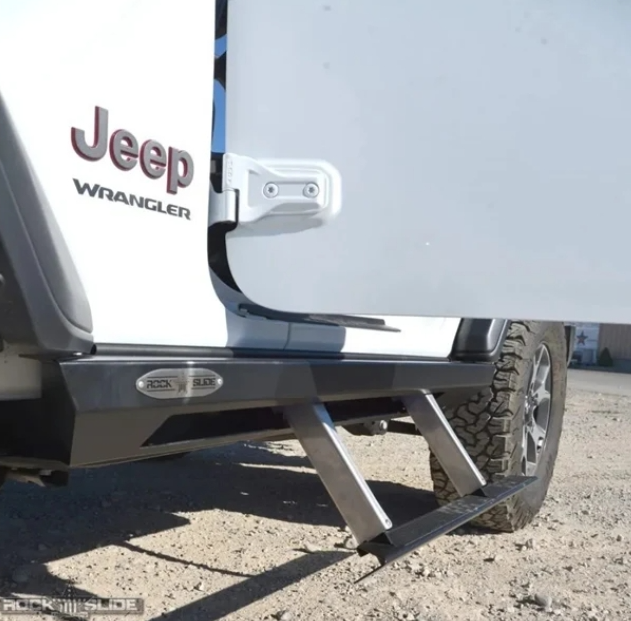 Rock Slide Engineering Side Step Slider Set - JL 2Dr 2024+ (PAIR)