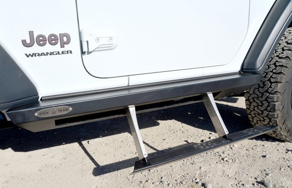 Rock-Slide Engineering Gen III Step Sliders - 18-23 JL 2DR (PAIR)