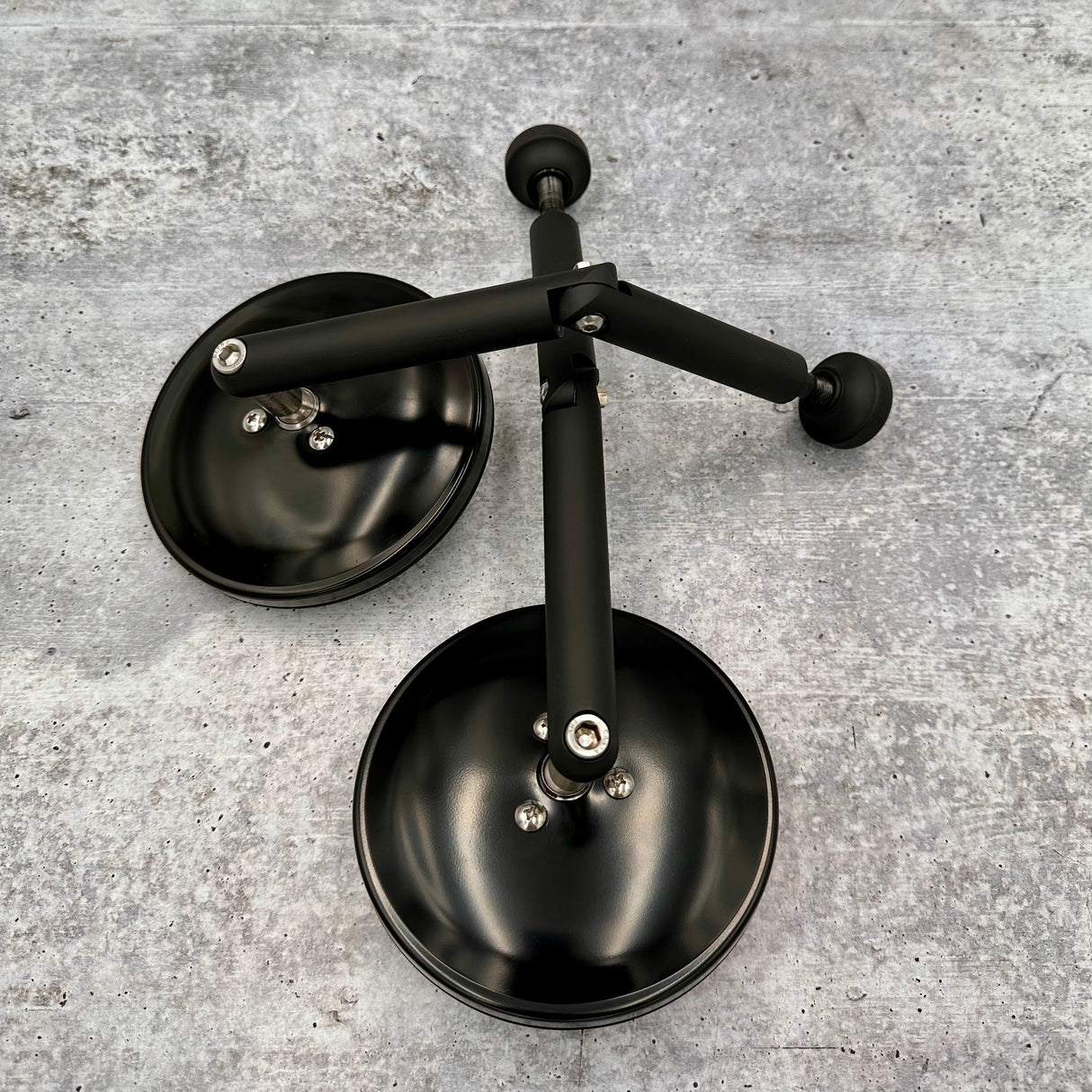 **2024** JL/JLU A-Pillar Side Jeep Mirrors with Base Mount Driver AND Passenger