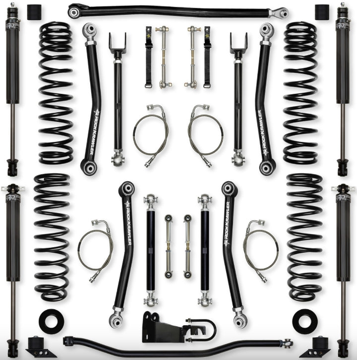 Jeep JK (2DR) 3.5" X-Factor Mid-arm System