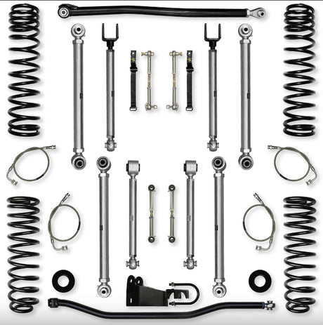 Jeep JKU (4DR) 3.5" X-Factor PRO Mid-arm System