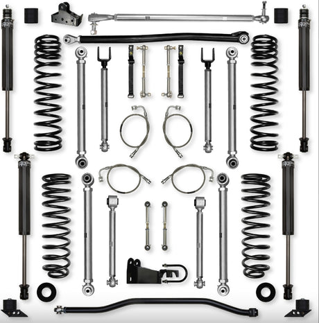 Jeep JKU (4DR) 4.5" X-Factor PRO Mid-arm System
