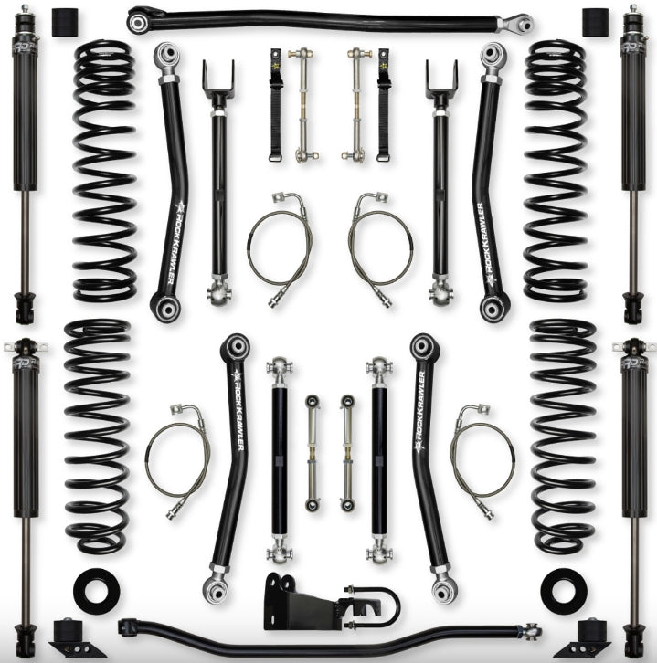 Jeep JKU (4DR) 3.5" X-Factor Mid-arm System