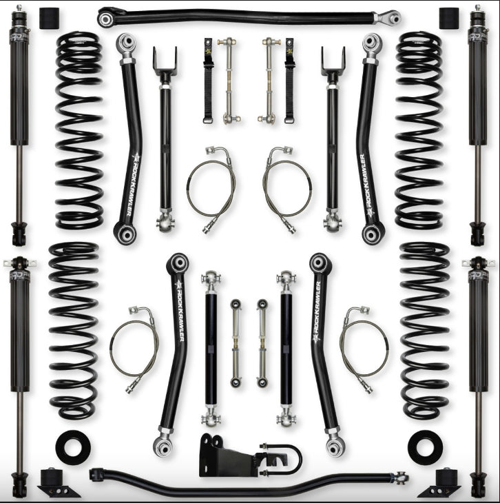 Jeep JKU (4DR) 2.5" X-Factor Mid-arm System